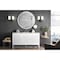 James Martin Vanities Athens 60in Single Vanity, Glossy White w/ 3 CM Eternal Jasmine Pearl Quartz Top E645-V60S-GW-3EJP - alternate 4